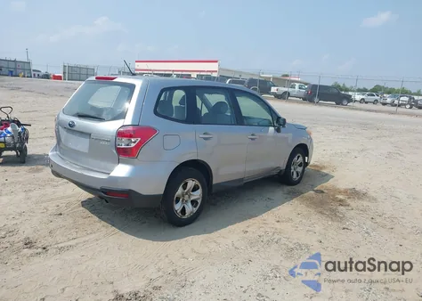 2015 Subaru Forester 2.5I из США, поврежденный, VIN JF2SJAAC9FH482807